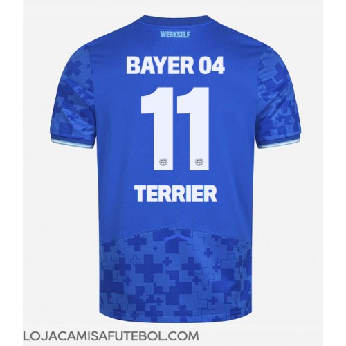 Camisa de Futebol Bayer Leverkusen Martin Terrier #11 Equipamento Alternativo 2025-26 Manga Curta